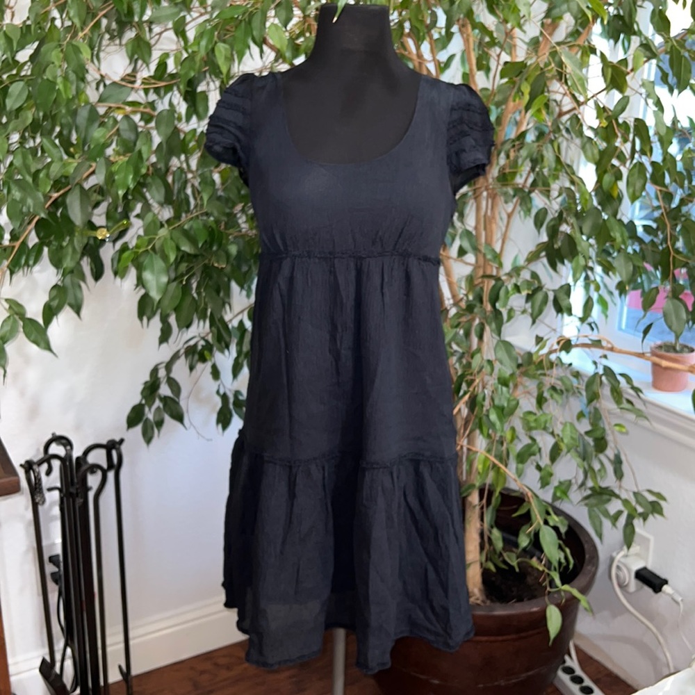 Marc by Marc Jacobs Navy Silk Dress Size 6